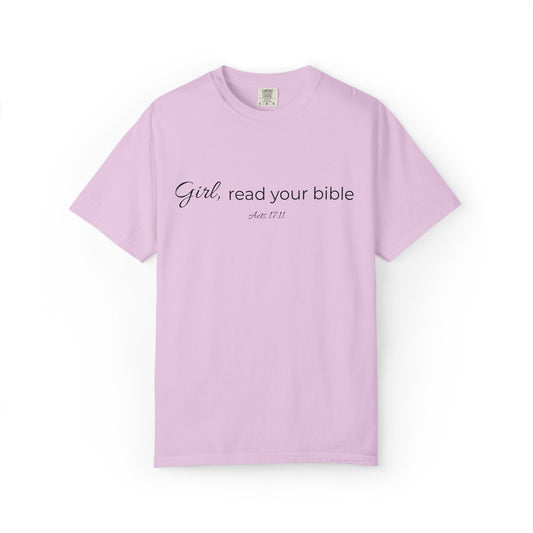 Girl, read your bible