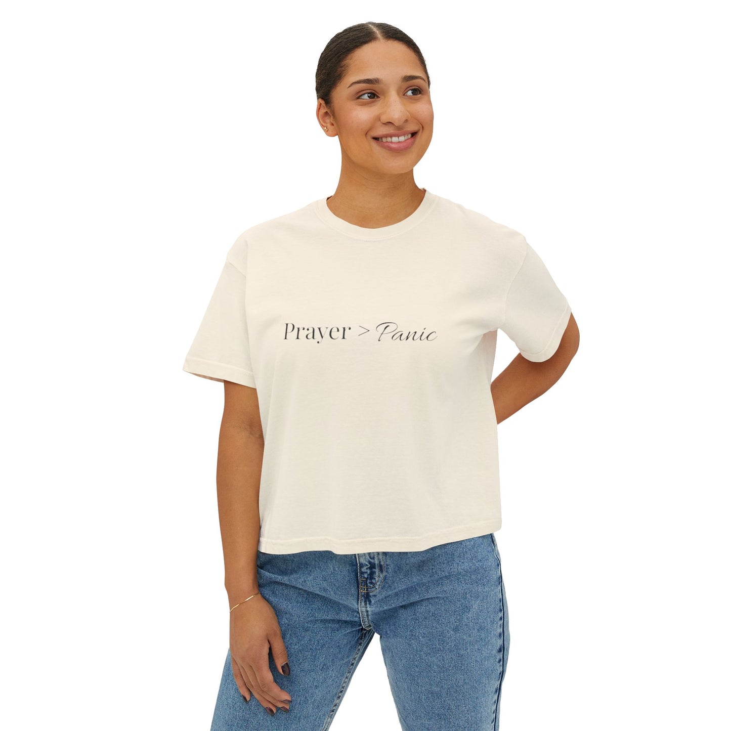Prayer Boxy Tee