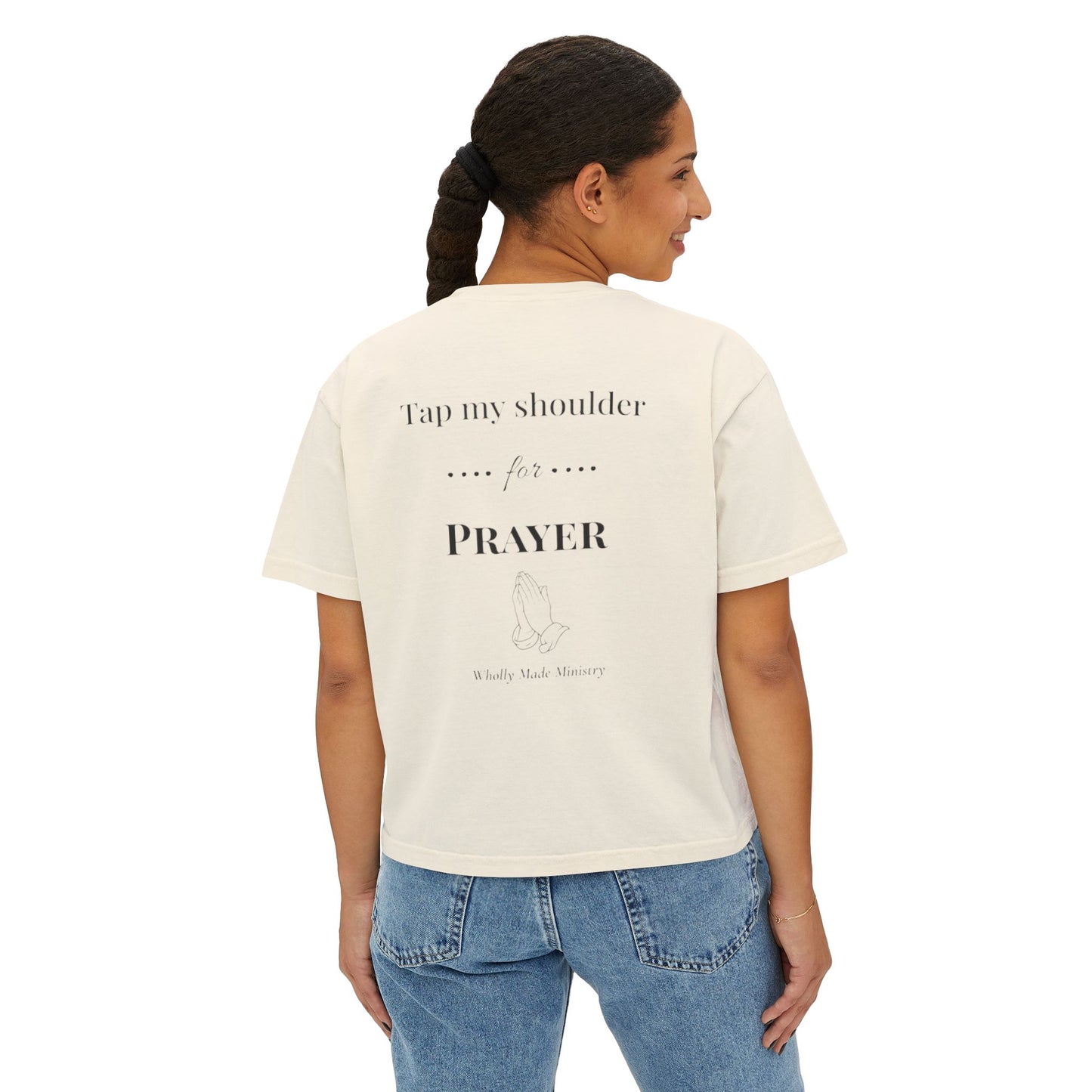 Prayer Boxy Tee