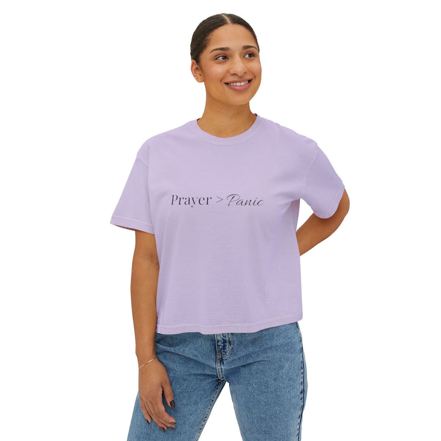 Prayer Boxy Tee