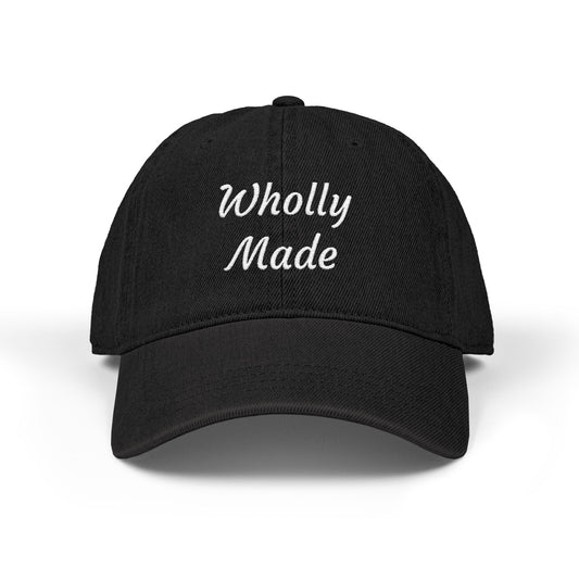 Wholly Made Embroidered Denim Hat