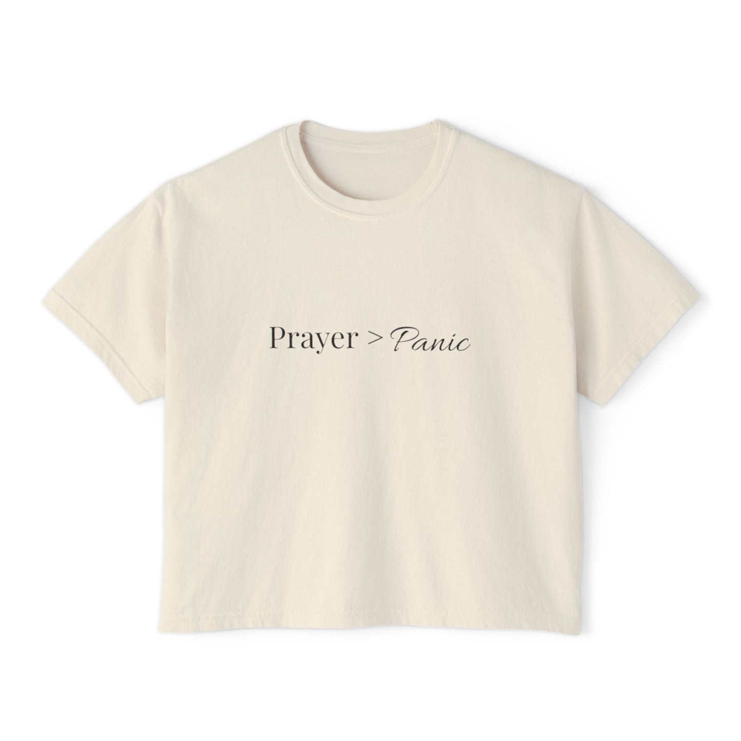 Prayer Boxy Tee